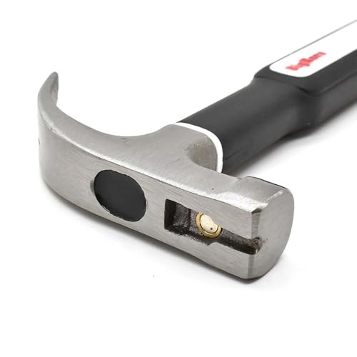 Big Horn 15153 8 Oz Mini Claw Hammer with Rubber Coated Handle & Magnetic Nail Starter