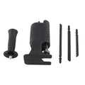 Electric Drill Modified,Reciprocating Saw Attachment Kit Modified Jig Saw for Cordless Drill Modified Jig Saw with 3 Blades for Metal & Wood Cutting