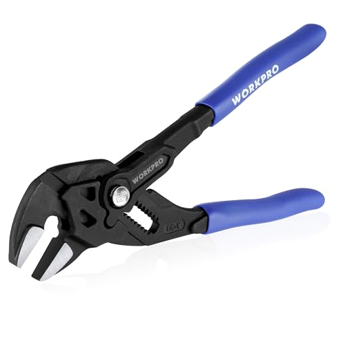 WORKPRO 7-Inch Pliers Wrench, High Lever Ratio Wrench Plier - size: 7-Inch
