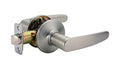 Amazon Basics Easy Installation Straight Door Lever, Passage, Fits Doors 1-3/4 in, Satin Nickel, 6-Pack - size: 6 Pack