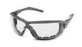 Gateway Safety 22GY79 Silverton Temple Version Safety Glass, Gray Frame - Clear FX2 Anti-Fog Lens,One Size - color: Clear Fx2 Anti-fog Lens, style: Classic