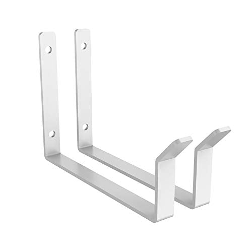 FLEXIMOUNTS 2 Pack Add-On Storage Utility Hooks, White - color: White