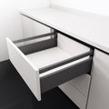 VADANIA 20" Undermount Drawer Slide Set with Side Panels - size: 20 Inch, style: Drawer System