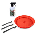 Deluxe Saw Blade Cleaner Kit w/Trend Spray Bottle Cleaner & 3 Wire Brushes