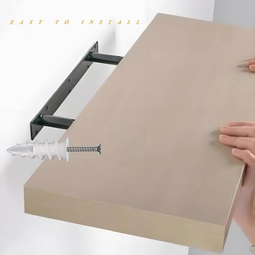 #6 Self Drilling Drywall Anchors and Screws kit 50pcs Self-Tapping Threaded Plastic Dry wall Anchors 50pcs Flat Head Stainless Steel Screws Heavy Duty up-to 75LB Hanging sheetrock