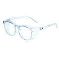 Safety Glasses for Men Women Nurses Anti Fog Stylish Fashion Comfortable Goggles with Side Shields Eye Protection for Adult - color: Blue