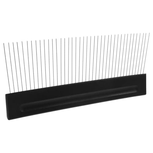 SEWACC Stainless Steel Scarifier - Texture Graining Comb Tool - DIY Wall Paint Scraper for Textured Patterns Plaster Art and Home Decoration Easy to Use