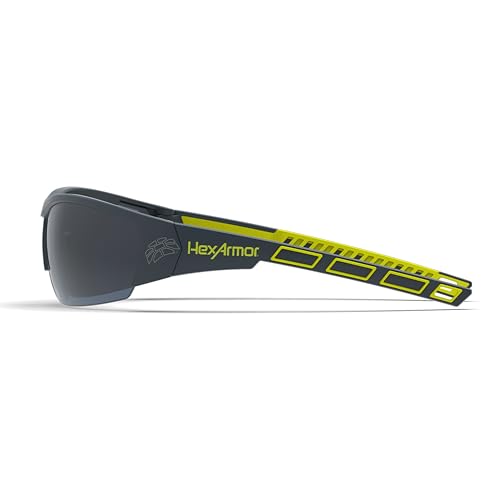HexArmor MX250 Variomatic Safety Glasses for Men and Women | Transition Lenses | Anti-Fog | Scratch-Resistant | Metal-Free | Certified ANSI Z87| 100% UV Protected Eyewear - color: Variomatic / Trushield