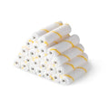 Voomey Microfiber Paint Roller Covers 4 Inch，1/3" Nap Mini Paint Roller Covers, Pack of 24,Small Paint Roller for Painting, Home Painting Supplies - size: 4 inch 24pcs