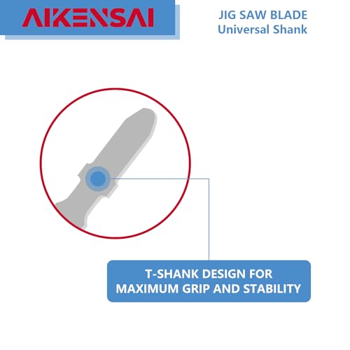 30-Piece Jigsaw Blades Set T Shank Assorted Jig Saw Blade Mix Kit