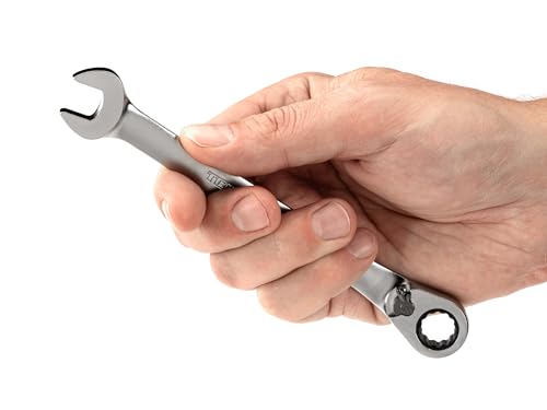 TEKTON 7/16 Inch Reversible Ratcheting Combination Wrench | WRC23311 - size: 7/16-Inch, style: Inch
