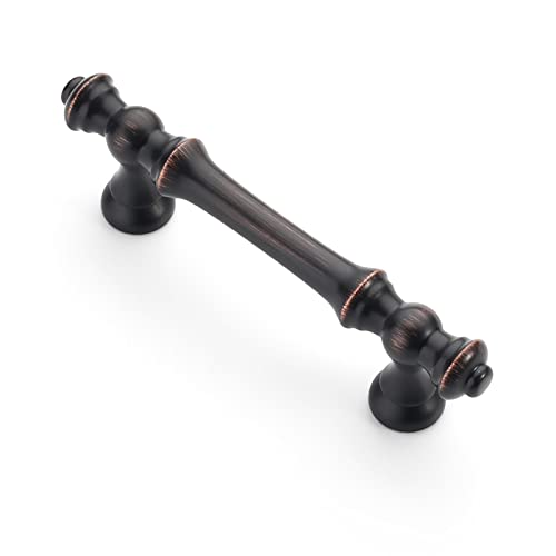 Asidrama 10 Pack 3 Inch(76mm) Oil-Rubbed Bronze Kitchen Cabinet Handles, Cabinet Pulls Kitchen Cabinet Hardware for Cupboard Drawer Handles Dresser Pulls - color: Oil Rubbed Bronze, size: 3" Hole Center, style: 10 Pack