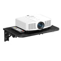 Homode Floating Entertainment Shelf, Folding Projector Shelf, Black - color: Balck
