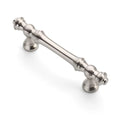 Asidrama 6 Pack 3 Inch(76mm) Brushed Satin Nickel Kitchen Cabinet Handles, Cabinet Pulls Kitchen Cabinet Hardware for Cupboard Drawer Pulls Dresser Handles - color: Brushed Satin Nickel, size: 3" Hole Center, style: 6 Pack