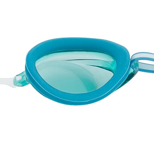 Speedo unisex-adult Swim Goggles Vanquisher - color: 2.0 Enamel Blue/Jade