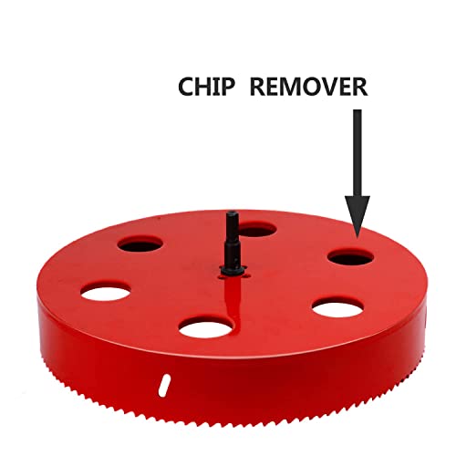210mm / 8-1/4 inch HSS Bi-Metal Hole Saw Hole Drilling Cutter for Wood - size: 210mm / 8-1/4 inch
