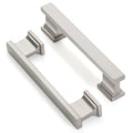 Matt Brushed Nickel Kitchen Cabinet Handles 3.75 Inch 10 Pack - color: Matt Brushed Nickel, size: 3.75"/96MM Hole Center
