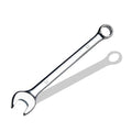 14mm Metric Combination Wrench, CR-V Steel with Mirror Polish, 12-Point Design, 15-Degree Offset, Perfect for Auto Repair, Household, Car & Truck Emergency - size: 14mm