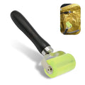 1 PC Sound Deadening Roller with Bearings, Noise Dampening Rubber Roller, Heat Insulation Mat, Noise Filter Wallpaper Application, Universal for Auto Sound Deadening Application (Green)