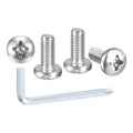 METALLIXITY Phillips Pan Head Bolt&Wrench Kit 1/4"-20x3/4 20Pcs - size: 1/4"-20x3/4"