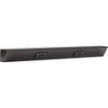 Task Lighting TR Series Angle Power Strip, 24 inch, 2 Dual Receptacles, Black - color: Black, size: 24 Inch
