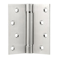 Self Closing Door Hinges, 4x4 Inch 304 Stainless Steel Spring Type, 2 Pack - style: S hole - Square