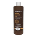 Furniture Clinic Boiled Linseed Oil | 500ml / 17 Fl Oz | Refined Oil for Wood Furniture, Stone & Metal | Fast Drying Glossy Finish | Restore & Protect | for Tables, Cabinets, Handles, & More - size: 17 fl oz