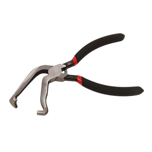 Electrical Disconnect Pliers, Electrical Connector Pliers for Cars 60 Degree Bend, Fuel Line Tools with Anti-Slip Grip, Fuel Line Disconnect Tool for Air Flow Sensors Fuel Injectors - size: 60 Degree Bent Nose
