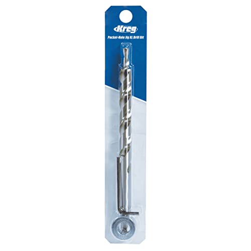 Kreg Pocket-Hole Jig XL Drill Bit, Use with KPHJ920, 1/2" Diameter, KPHA908