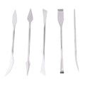 HEEPDD Stainless Steel Clay Sculpting Tools, 5 Piece Double Ended Set