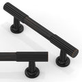 10 Pack Oil Rubbed Bronze Cabinet Pulls 3 Inch(76mm) Kitchen Cabinet Handles Solid Zinc Alloy Cabinet Hardware Drawer Pulls - color: Oil Rubbed Bronze, size: 3" Hole Center