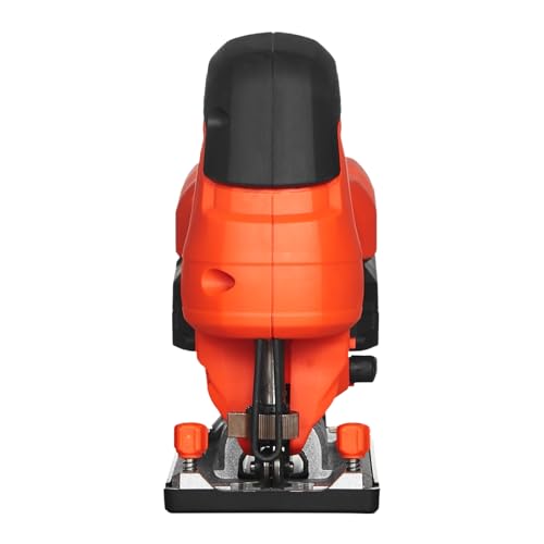 VEVOR 20V Cordless Jig Saw, 7/8" Brushless Jigsaw Tool for Makita 18V Battery, 3500 SPM & 6 Variable Speed, Battery & Charger, LED Light, 0-45° Bevel Cuts, 6 Blades, 4 Orbital Settings, Wood & Metal - size: 7/8 in-20V