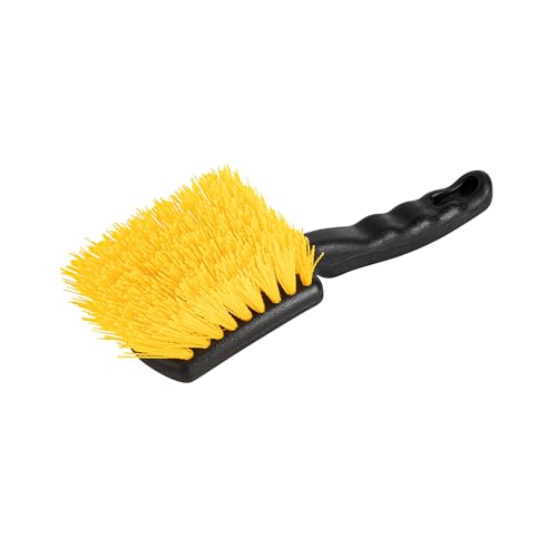 Restaurantware 4 in Black Plastic Utility Scrub Brush - size: 10 1/4"