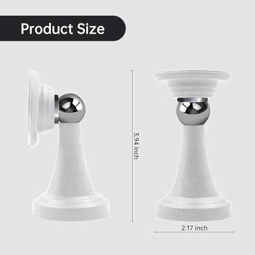 Strong Magnetic RV Door Holder, White, 2 Pack - color: White-L