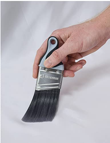 ROLLINGDOG 2 Inch Trim Paint Brush - color: 2pc Trim Paint Brush Set