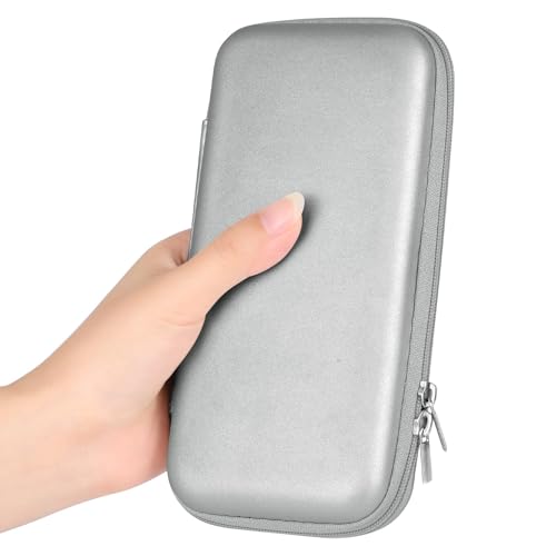 iMangoo Travel Essential Electronics Organizer Charger Case Carrying Pouch - color: Silver, size: Small