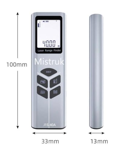 Laser Measuring Tool 131FT Digital Tape Measure Laser Tape Measure with Electronic Level USB Rechargeable Rangefinder for Area Volume Angle Distance