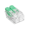 30PCS Lever Wire Connectors 2 Port Electrical Connectors Lever Nuts - size: 2 Ports