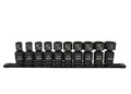 Astro Pneumatic Tool 78240 10Piece 1/2" Drive Nano Pinless Universal Impact Sockets - SAE - size: 1/2" Drive SAE