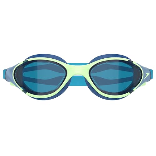 Speedo Unisex-Adult Swim Goggle Biofuse 2.0 - color: Pale Clover/Cobalt