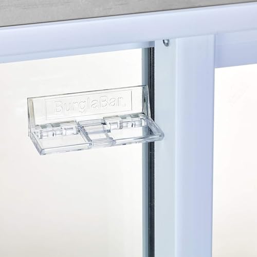 Burglabar 2 Pack Additional Security for Sliding Patio Doors and Sliding Glass Windows.