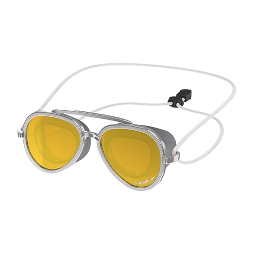 Speedo Kids' Swim Goggles Sunny G Ages 3-8 - color: Mariner Silver/Bronze/Gold