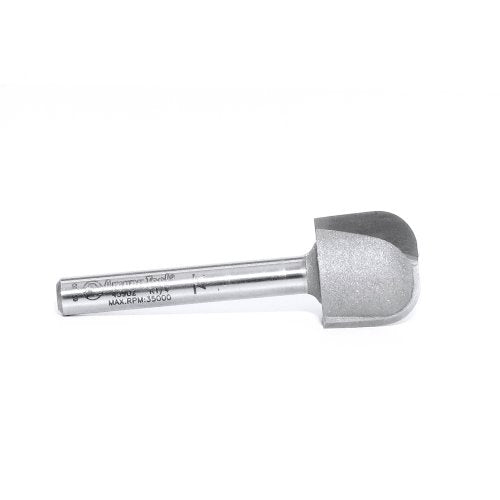 Amana Tool Bowl and Tray Plunge Router Bit, Carbide-Tipped, for Woodworking and CNC Routing, 45982, 1/4 Radius x 3/4 Dia x 5/8 x 1/4 Inch Shank - size: 1/4 Radius x 3/4 Dia x 5/8 x 1/4