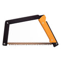 AGAWA - BOREAL15-15 Inch Folding Saw with All-Purpose Saw Blade - Camping Gear For Hiking, Fishing, Hunting, Bushcraft & Survival Kit (Black Frame/Yellow Handle) - size: 15 Inch
