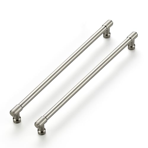 Ravinte Brushed Nickel Kitchen Pulls Cabinet Handles 10 Inch 5 Pack - color: Brushed Nickel, size: 10 Inches Hole Center