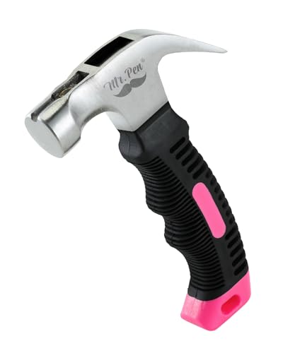 Mr. Pen- Claw Hammer, 8oz, Pink, Magnetic - color: Pink