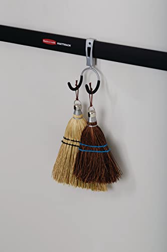 Rubbermaid FastTrack Compact Hook for Garage Organization, Soft Grip, Ideal For Cords/Ropes/Small Hoses/Camping Chairs - style: Compact Hook