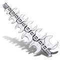 WORKPRO 3/8" Drive Crowfoot Wrench Set, 10-Piece Metric, 10-19mm - size: Metric System