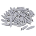 MECCANIXITY 9mm Plastic Pocket Hole Plugs,Wood Plugs for Pocket Hole Jig Working Tool Accessories,Grey Pack of 100 - color: Gray