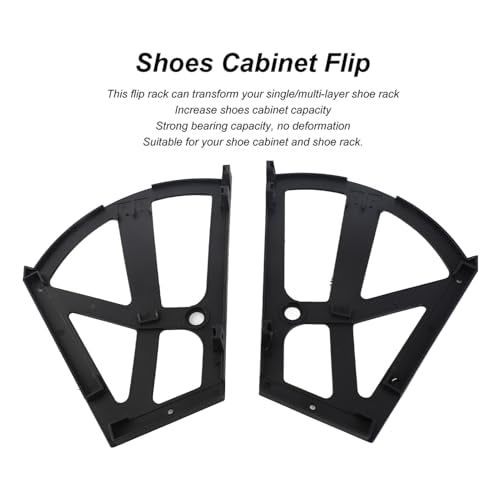 Haofy 4Pcs/Set Home Furniture Hinge Shoes Drawer Cabinet Flip Replacement Plate Frame Turning Rack Accessory